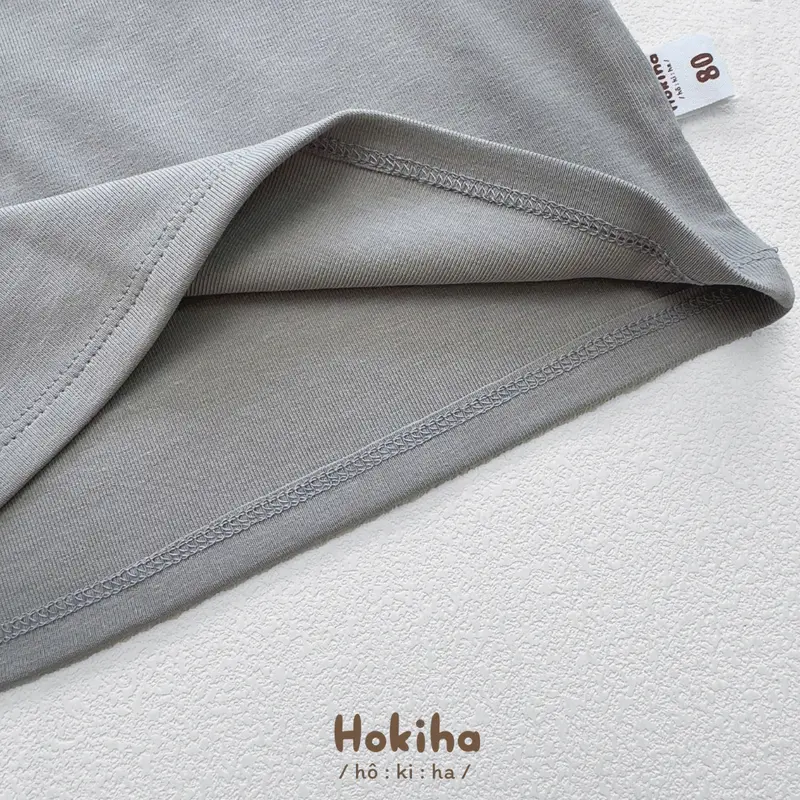 [Hokiha] B01-Bộ quần áo ba lỗ mùa hè cho bé trai bé gái chất vải cotton bozip mềm mịn, co giãn size từ 8-17kg 3