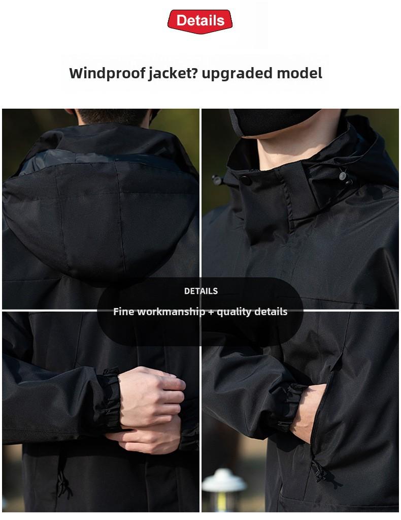 Product Introduction of Trendy Unisex Outdoor Jacket for Couples jaket gorpcore carumby drizzle Fashion Menswear Shell Coats Stylish Tops Lingerie Hoodie Longsleeve 6