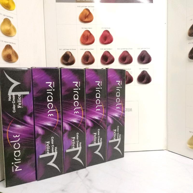 Felice Cat Rambut Miracel Series 100ml - 42 Varian Warna Pewarna 1