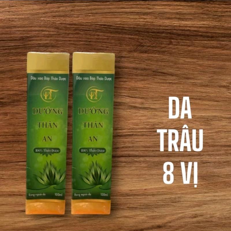 2 chai dầu xoa Dưỡng Thân An tặng 1 hủ da trâu 8 vị