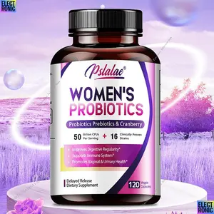 Probiotik Premium, Prebiotik dan Cranberi, Kaya, Menggalakkan Kesihatan Penghadaman, Meningkatkan Imuniti, Mengekalkan Kesihatan Saluran Kencing, Melegakan Kembung, 120 Softgels