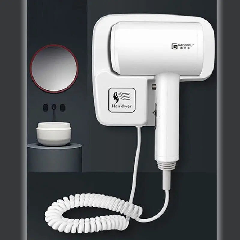 Máy Sấy Tóc JIASHI Treo Tường Chất Lượng Cao Nhất, Không Phá Hủy, Chất Lượng Cao, Tiện Lợi 4