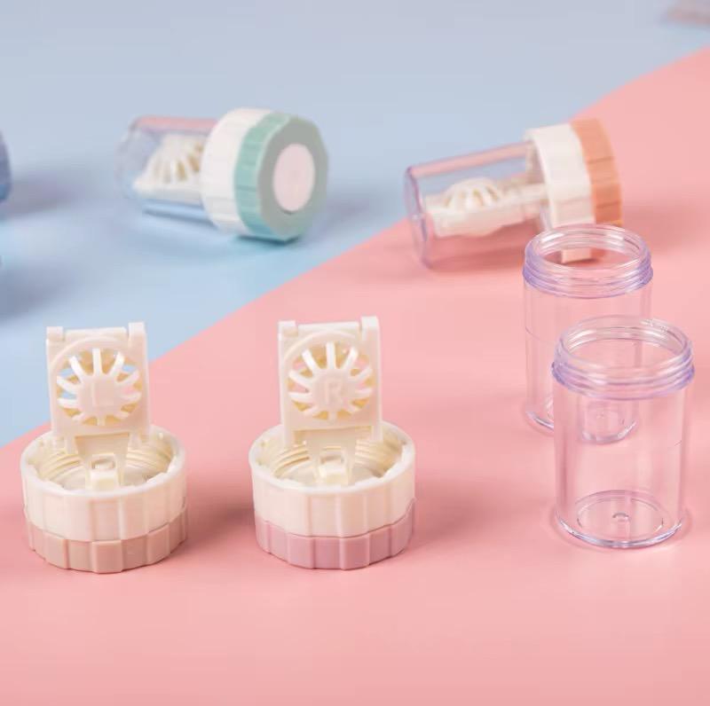Máy rửa Lens dùng tay xoay tròn máy rửa Lens nhà Mysticeyes Eyes để vệ sinh Lens