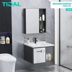 Set Wastafel Cabinet Modern Minimalis Kamar Mandi Tidal TD056