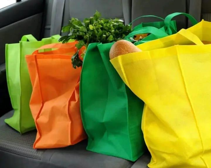 Product Introduction of 12 Pcs (Lusinan) Tas Belanja Kain Spunbond Goodie Bag Tali Ukuran Jumbo Besar Kecil 20x26 25x35 30x40 38x45 Shopping bag Kantong Goody bag Parsel Hantaran Hajatan Hampers Souvenir Ultah Pernikahan ,  kantong Paper bag Murah Ramah Lingkungan BOX Thinwall 2