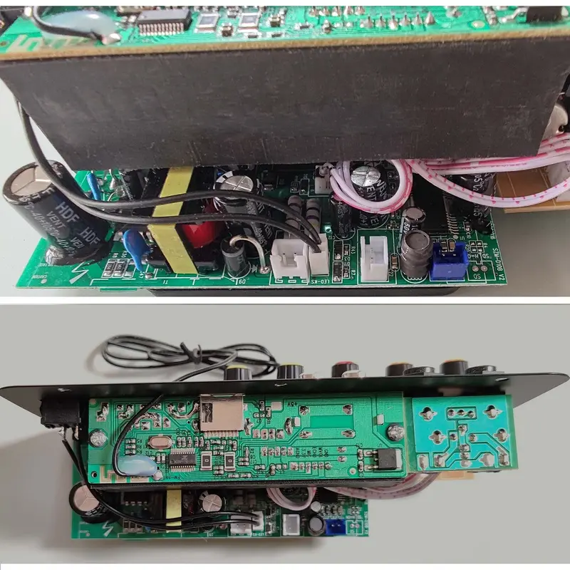 Amplifier Papan Ampli Rakitan Bluetooth USB FM Radio TF Player Subwoofer DIY 400W 3
