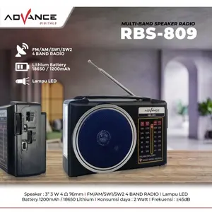 Speaker Advance RBS-809 / RBS-805 Radio Jadul AM/FM/SW