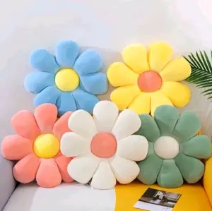 BANTAL BUNGA MAINAN BONEKA / BANTAL SOFA / BANTAL DUDUK BERBENTUK BUNGA Lembut Anti Kusut