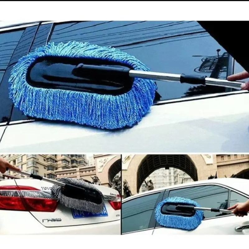 Chổi Lau Xe Ô Tô-Chổi Rửa Xe Ô Tô Chuyên Dụng-Chỉnh Độ Dài Ngắn-Sợi Mềm Bảo Vệ Thân Vỏ Xe 3