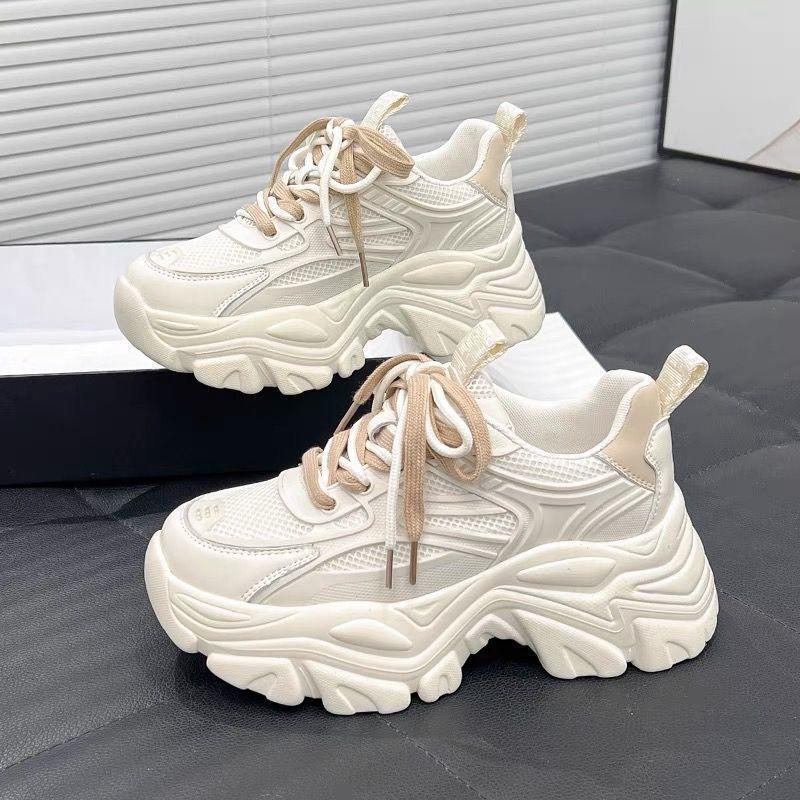 Giày Nữ, Độc Đáo, Dad Shoes, Bộ Sưu Tập Mùa Lò Xo 2024, Đế Tăng Chiều Cao, Dễ Phối Đồ, Thời Trang, Giày Thể Thao Thường Ngày Giày Thể Thao Sneaker 1