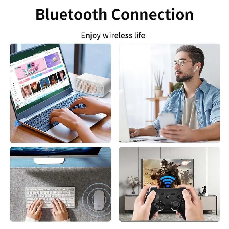 Product Introduction of USB Mini Bluetooth 5.4 5.3 Adapter Wireless USB External Bluetooth Audio Adapter Speaker Headset Earphone Connector for PC Computer Laptop Accessoriess 25