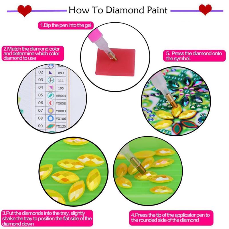 Product Introduction of Round Mandala Flower Pattern DIY Diamond Arts Colorful Painting Coaster, 10pcs DIY Craft Supplies for Home Decoration 19