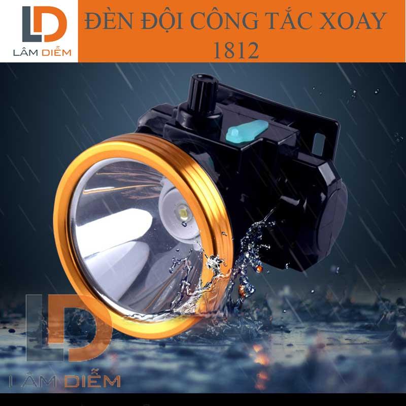 Đèn Pin Đội Đầu Pin Sạc Siêu Sáng Tiết Kiệm Năng Lượng 1810-1812