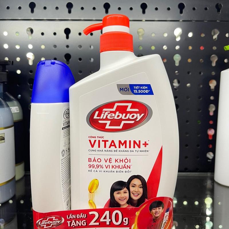 Sữa tắm Lifebuoy kháng khuẩn sạch mụn lưng 7