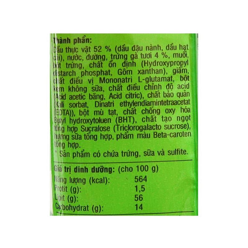 Sốt mayonnaise Ajimayo chai (130g-260g) 3