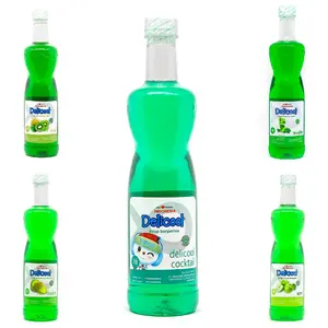 SIRUP DELICOOL APEL/DELICOOL COCKTAIL/KIWI/MELON/MOJITO