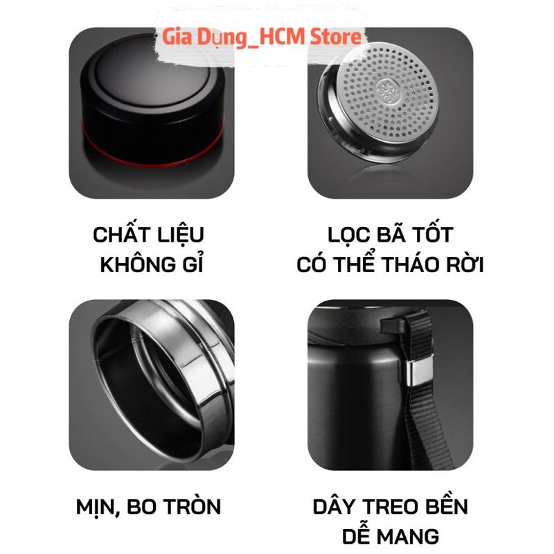 Bình Giữ Nhiệt Bình TAMIDI Đựng Nước lỏi Inox 304, dung tích 1000-1500ml - Gia Dụng_HCM Store  BTC01 7