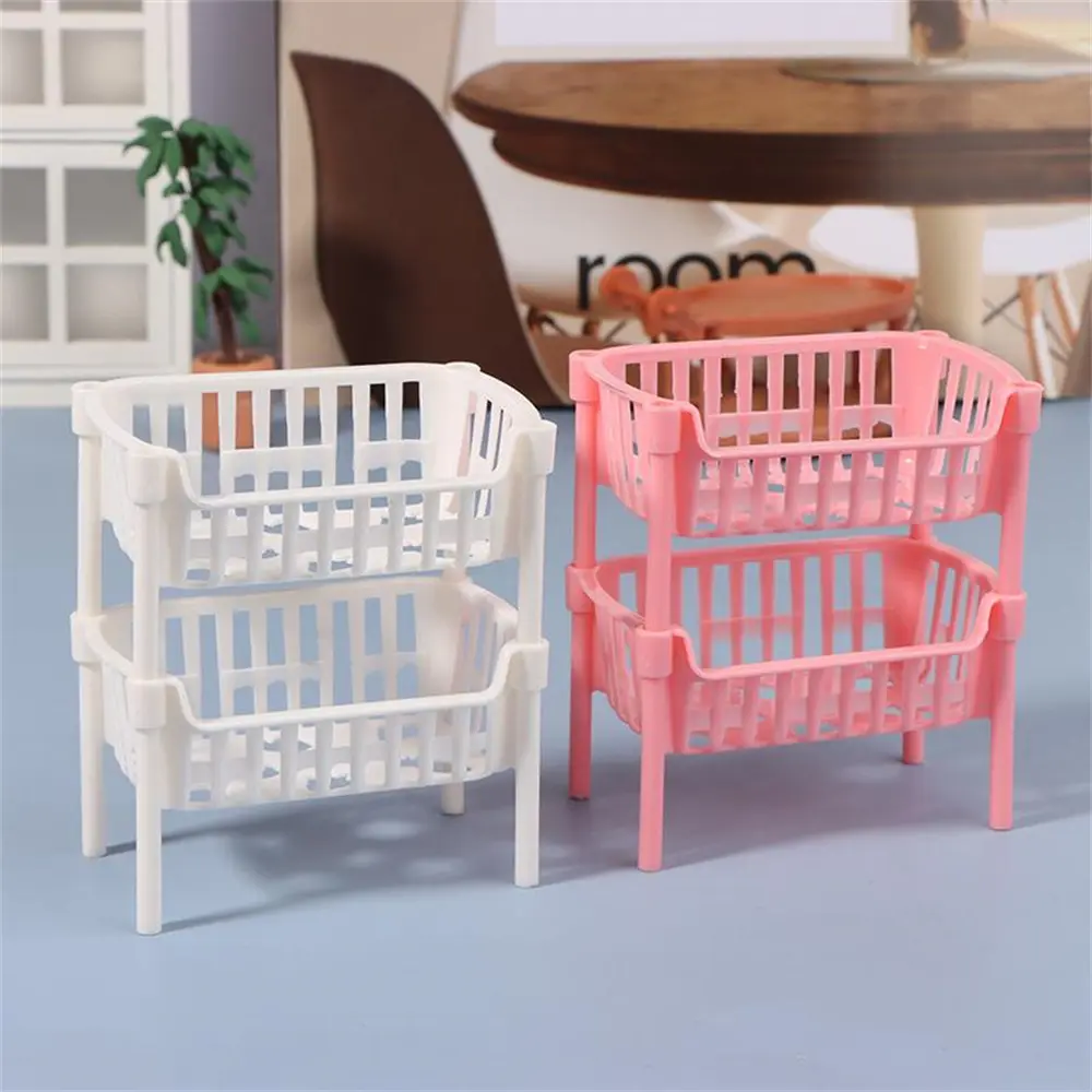 Giá Nhựa Tự Làm Thu Nhỏ Cho Phòng Tắm Và Nhà Bếp, Thích Hợp Cho Rau Củ, Trái Cây Và Đồ Uống, Lý Tưởng Cho Đồ Chơi Nhà Chơi Cho Trẻ Em Tre Kitchen