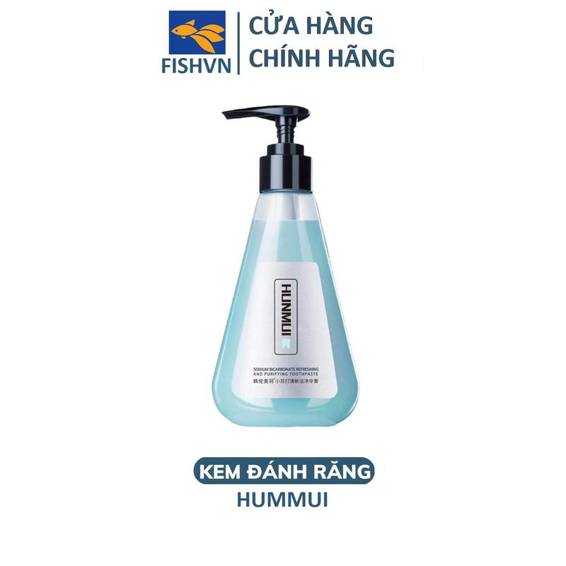 Kem Đánh Răng HUNMUI 210g nhà FISHVN Nữ Trắng Răng Women