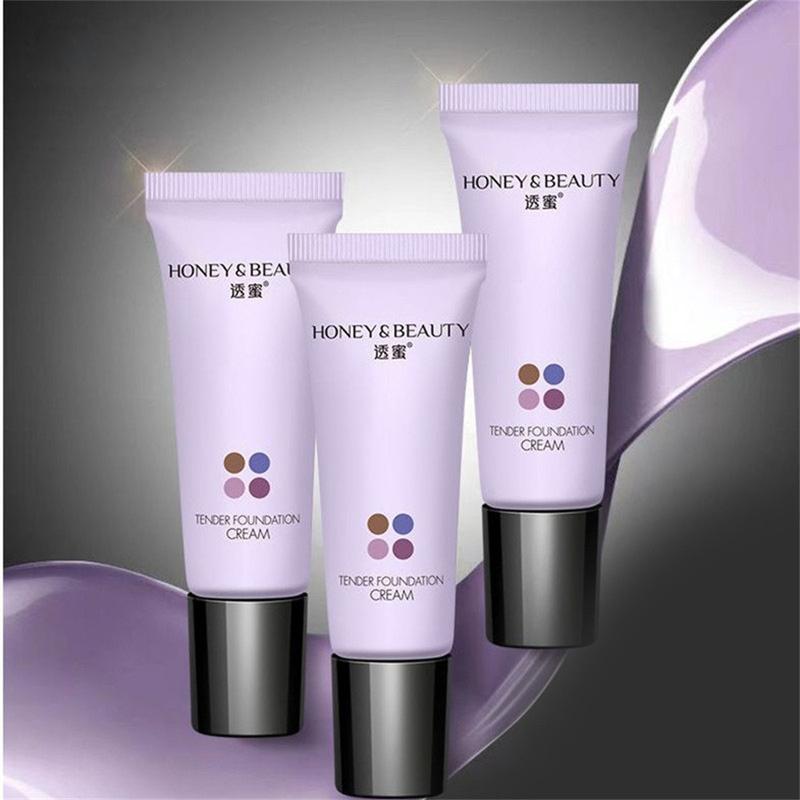  Kem Khuôn HONEY & BEAUTY Kem Nền Lót Trang Điểm Làm Sáng Màu Da Che Khuyết Điểm Lỗ Chân Lông Vô Hình Dưỡng Ẩm Mẫu 5g Thích Hợp Để Sử Dụng Trước Khi Trang Điểm # 1 