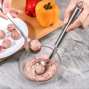 cetakan bakso pentol anti lengket Alat cetak bakso bahan  Stainless Steel Kitchenware