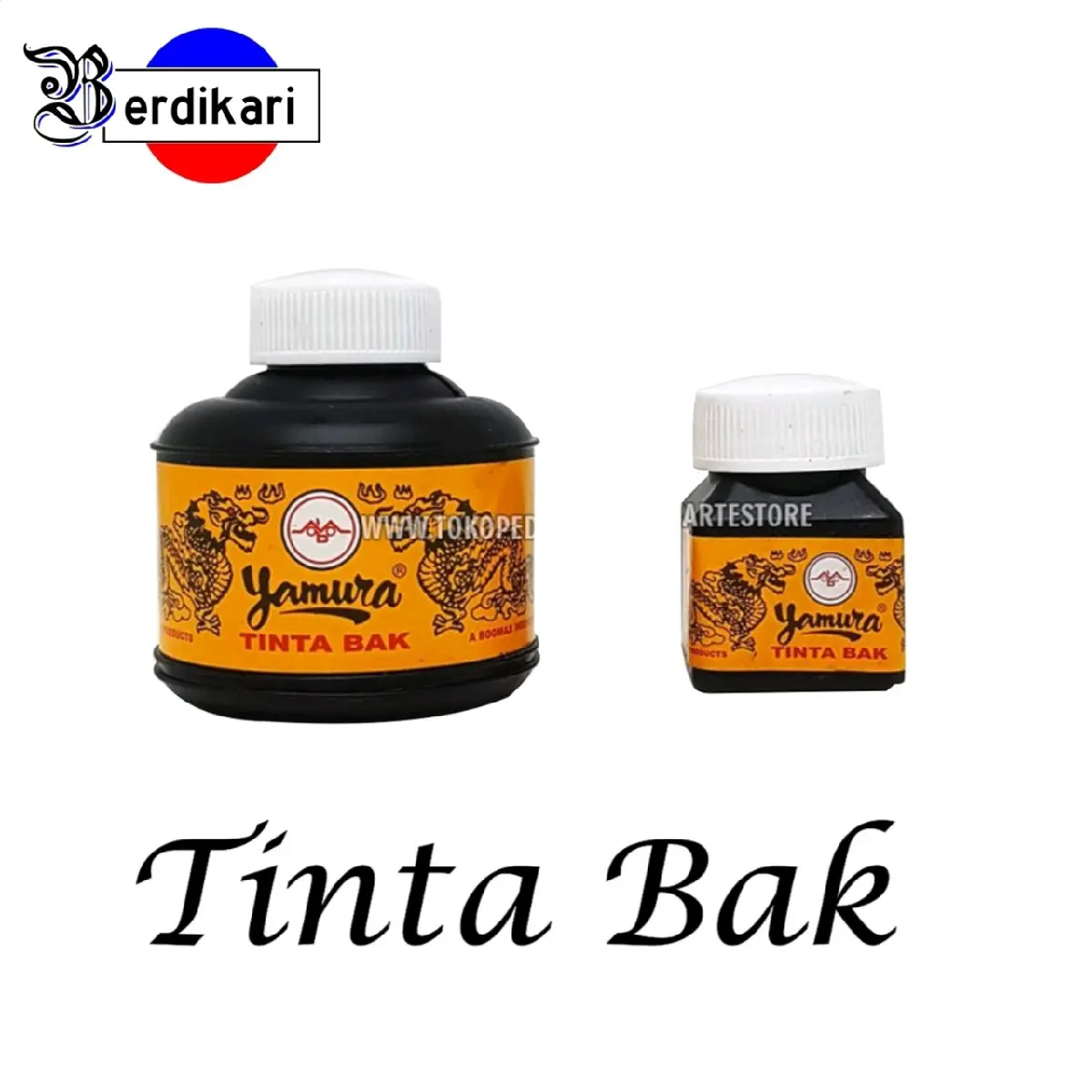 Tinta Bak Cina Yamura Hitam Besar atau Kecil