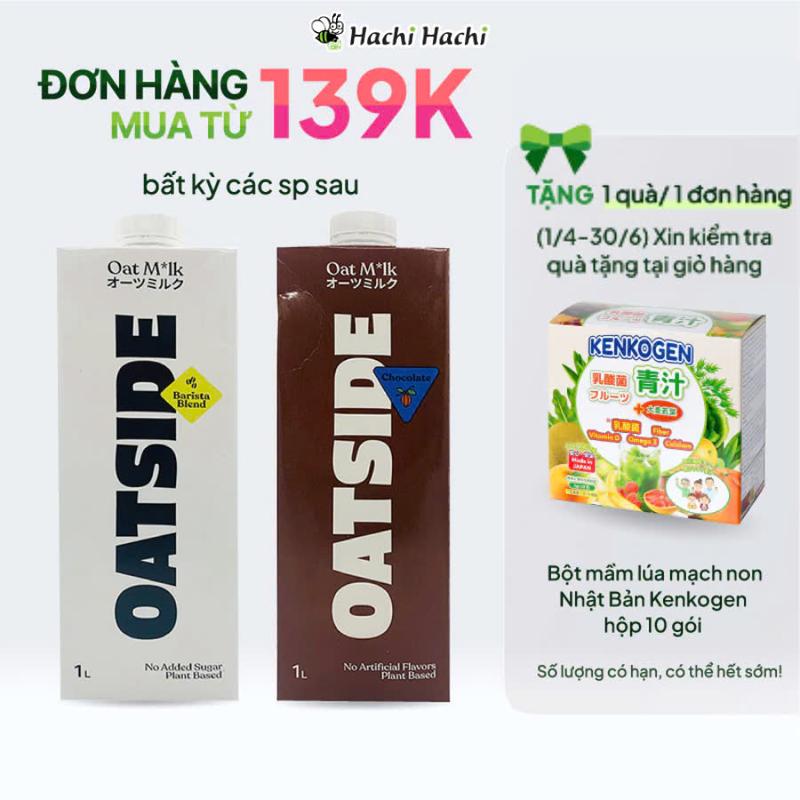 Sữa yến mạch Oatside 1L - Hachi Hachi Japan Shop