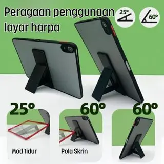 2in1 Anti Goyang Holder Bracket Universal Perekat Tablet iPad & Android - Dudukan Kuat untuk iPad Mini/Pro/Air, Tab Samsung, Xiaomi, Tab A, Tab S9, Lenovo - UKuran Universal, Kualitas Terbaik