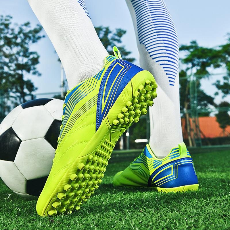Product Introduction of New Men's and Women's Low Cut Football Shoes with Long Nails, Non Slip, Breathable, Lawn Outdoor Training Shoes for Youth Students 18
