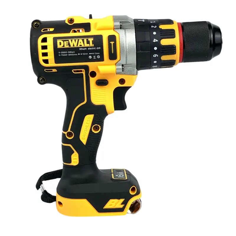 Máy khoan pin Dewalt 199v New động cơ không chổi than Đầu kẹp autolock 5