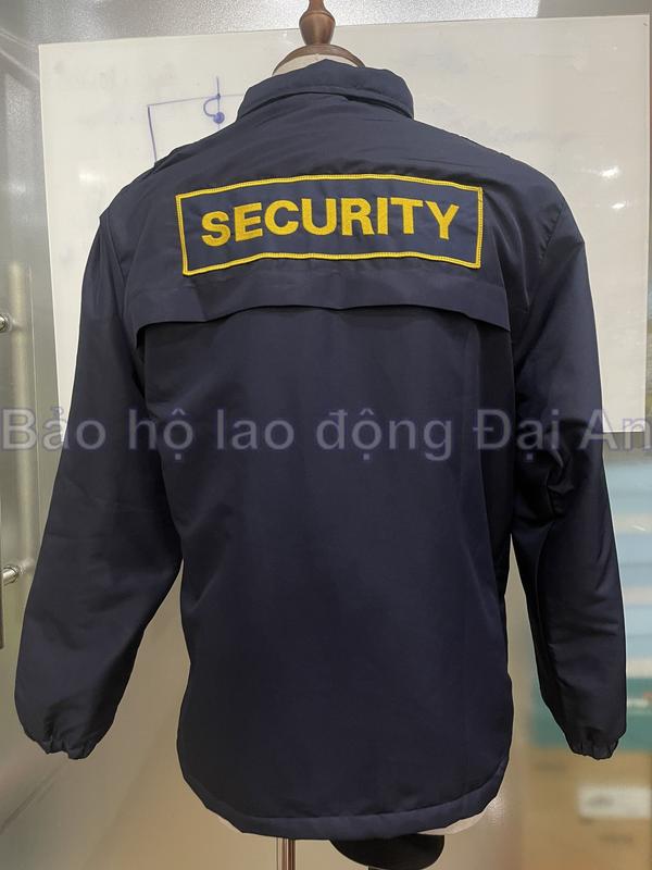 Áo khoác bảo vệ lót trần bông thêu chữ SECURITY Menswear Nam 7
