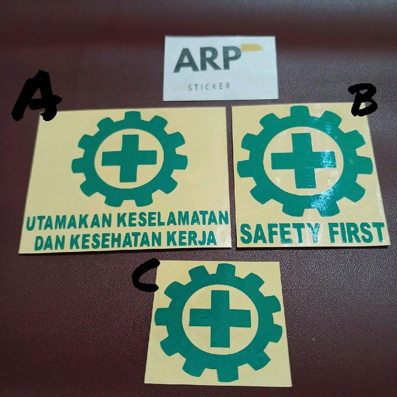 STICKER STIKER K3 SAFETY FIRST KESELAMATAN KESEHATAN CUTTING - Shop ...