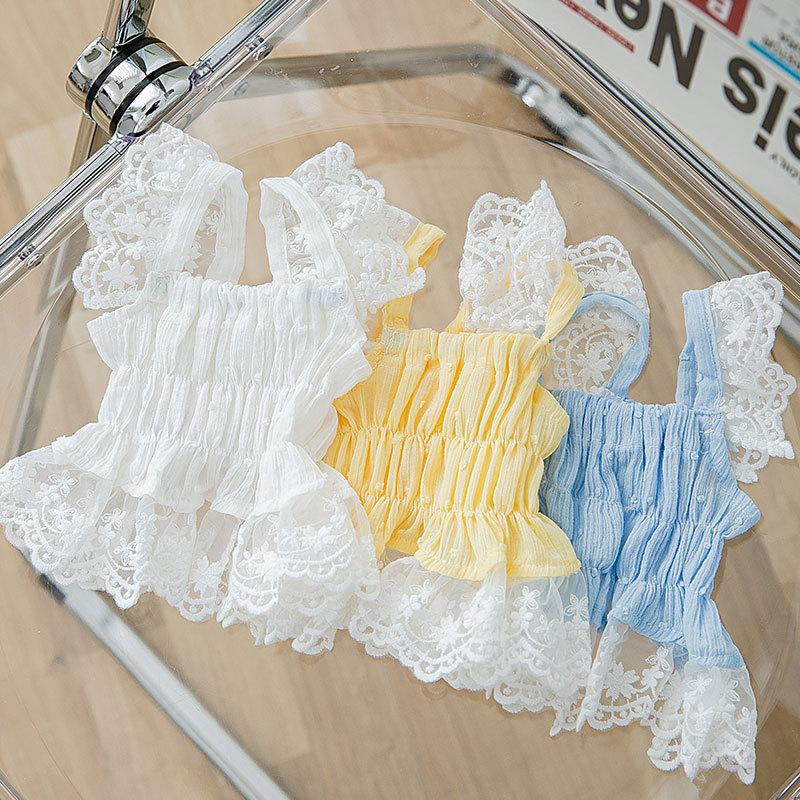Product Introduction of Quần áo cho chó, trang phục mùa hè, thích hợp cho chó Con và mèo con, với ren, quần áo cho thú cưng, thích hợp cho Chihuahua và Bichon 18