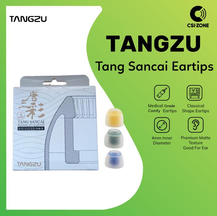 Gambar Tangzu Tang Sancai Eartips Replacement for Earphone - L, 1 Pair dari CSI-ZONE Kota Administrasi Jakarta Pusat Tokopedia