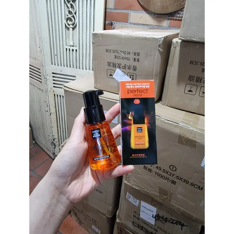 [COMBO 3 CHAI ] Tinh dầu dưỡng tóc uốn, dưỡng tóc khô xơ, tóc nhuộm Jckoo giúp giữ nếp, tạo nếp, phục hồi hư tổn 3