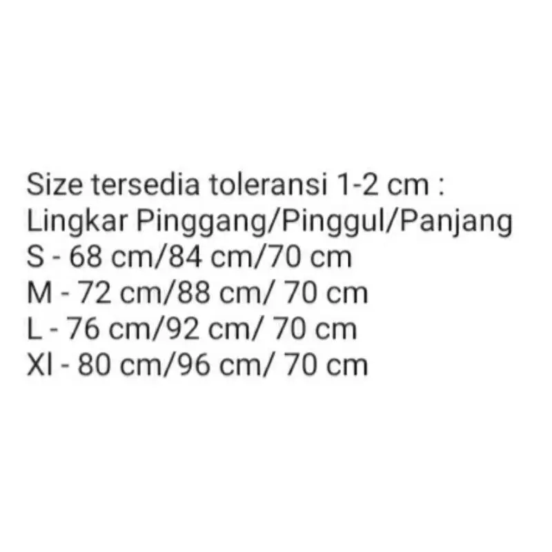 ROK SPAN PENDEK DI BAWAH LUTUT 7/8 2