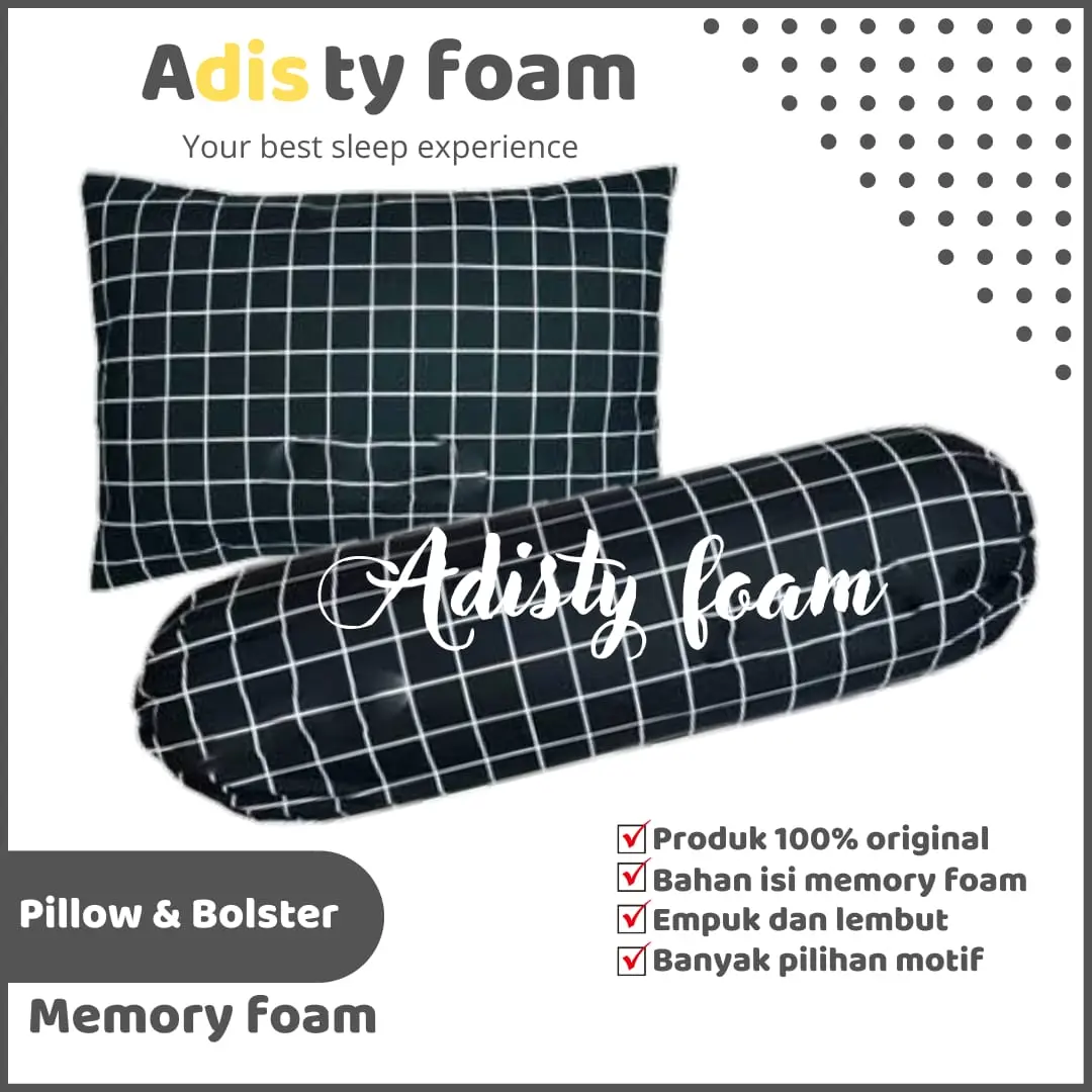 Bantal Guling Memory Foam