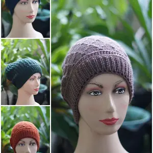 ciput rajut nenek/ibu" tanpa topi premium