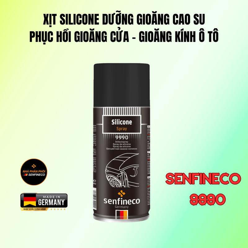 Senfineco 9990 Xịt Dưỡng Cao Su Gioăng Cửa Ô Tô Của Đức