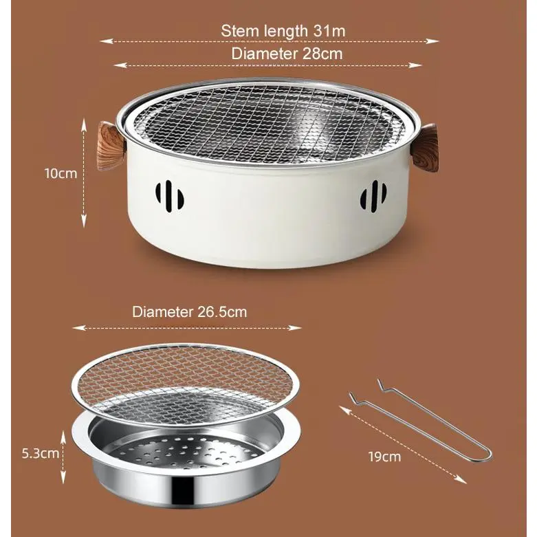 Multifunctional Portable Barbecue Camping Grill