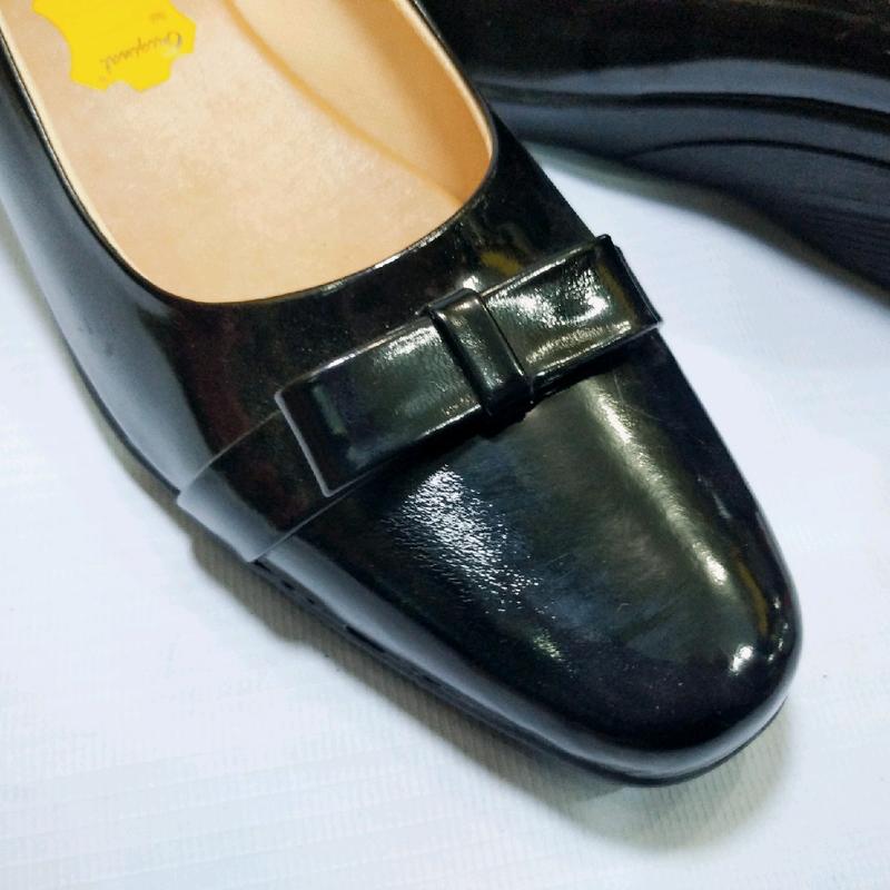 SEPATU KERJA KANTOR WANITA PANTOFEL WEDGES HAK TINGGI 4