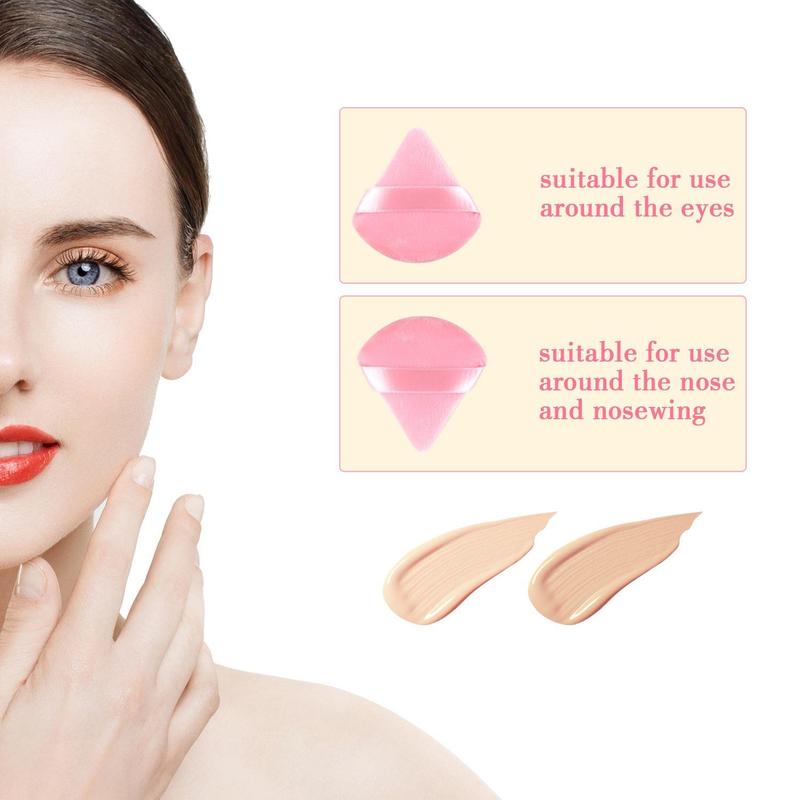 Dry & Wet Use Makeup Sponge & Powder Puff Set, 14/15pcs Bow Design Headband & Wristband & Makeup Sponges & Powder Puffs, Multi-functional Makeup Tools for Women & Girls, Valentine's Day Gift, Makeup 8