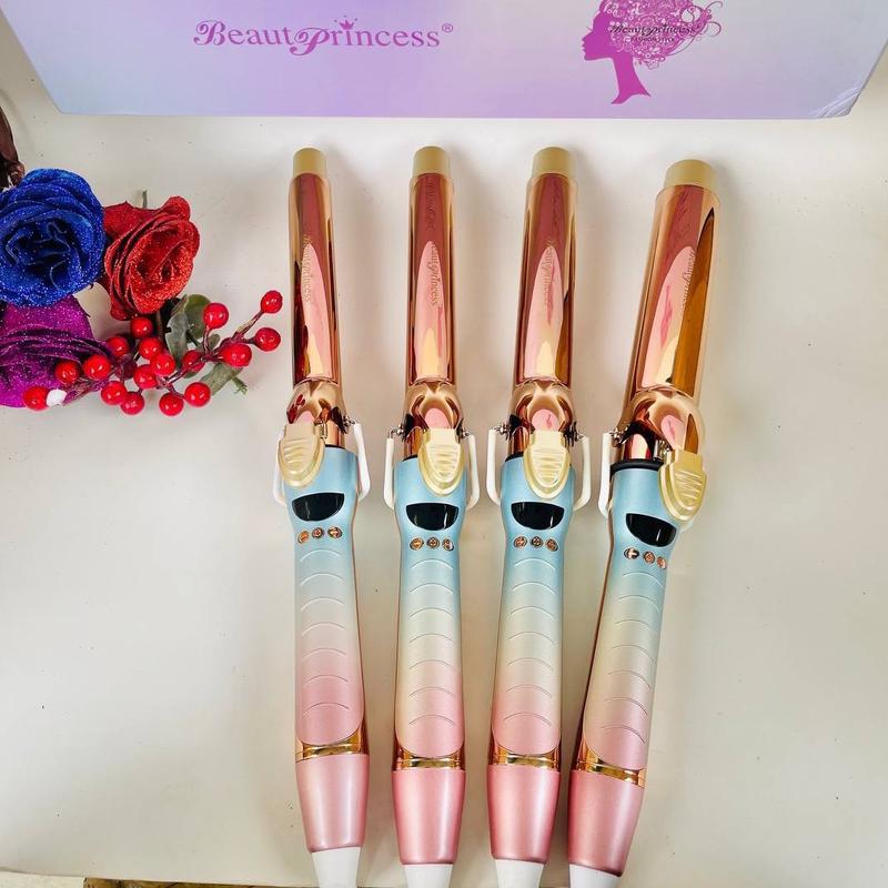 Máy uốn tóc size đại 38 ion, Máy uốn tóc tạo lọn xoăn giả hàn quốc chuẩn salon tóc Nữ