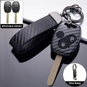 HONDA 2 3 Buttons Remote Car Key Cover Case Shell For HONDA JAZZ CITY CRV CIVIC ACCORD Kunci Kunci