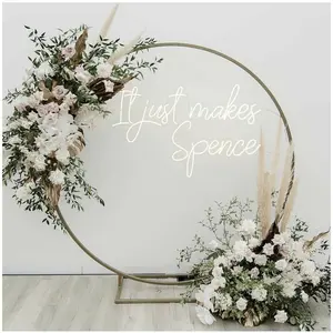 DEKORASI SERBAGUNA backdrop lingkaran 77 READY STOCK besi bunga