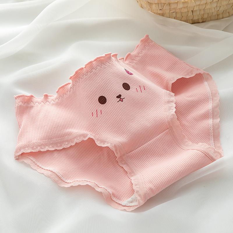 Set 10 Quần Lót Nữ Cotton Gấu Dâu Giá Rẻ Dễ Thương Đáng Yêu 7