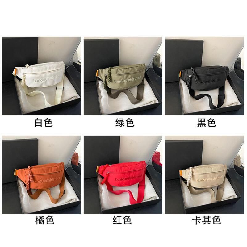 Product Introduction of 2024 Men and Women's Embroidered Chest  - Trendy and Versatile saddle  bags  thigh 5