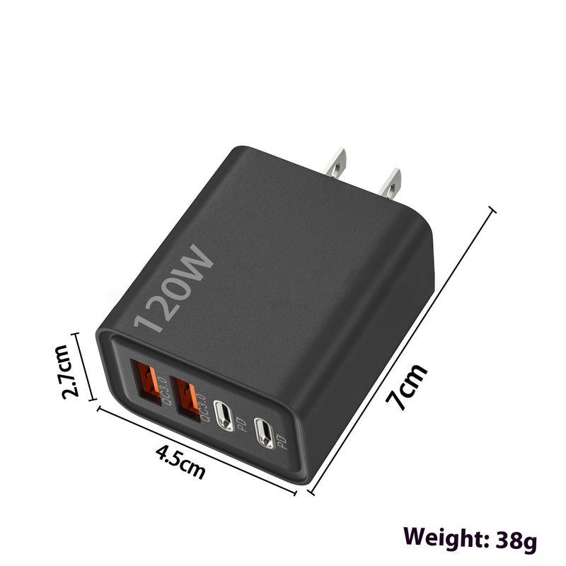 120W Đa-Cổng Sạc Nhanh Sạc Kép Pd Dual-Loại C Điện Thoại Di Động Sạc Cắm