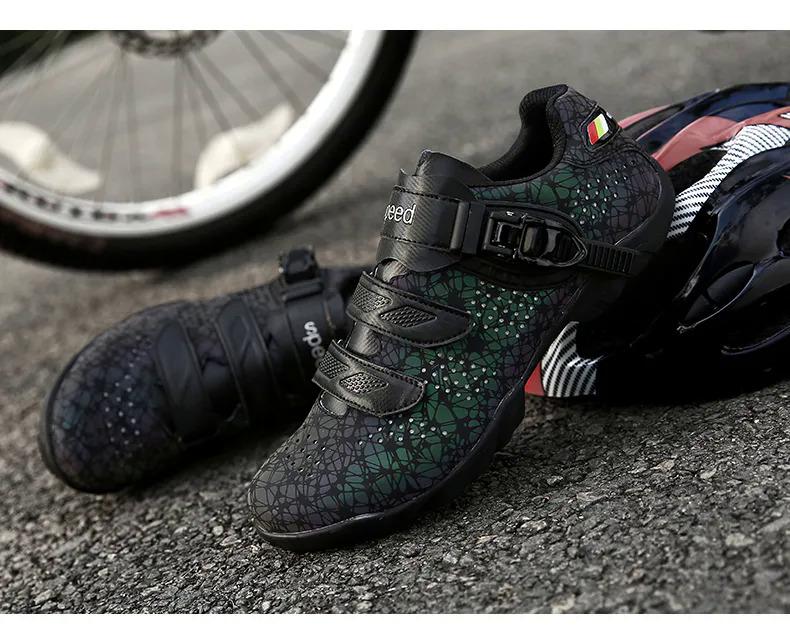 Product Introduction of Men cycling shoes speed self-locking MTB shoes man road bike shoes bicycle racing sneakers triathlon sapatitilha Ciclismo MTB size 36-47 45