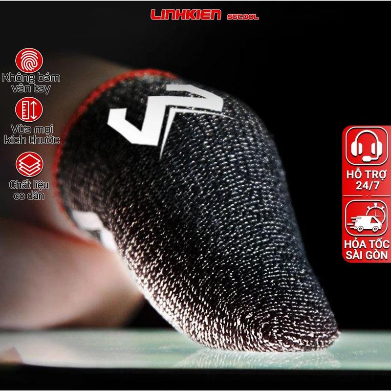 Bao tay chơi game Memo gaming cho điện thoại găng tay chơi game chống mồ hôi vân tay chơi liên quân pubg mobile